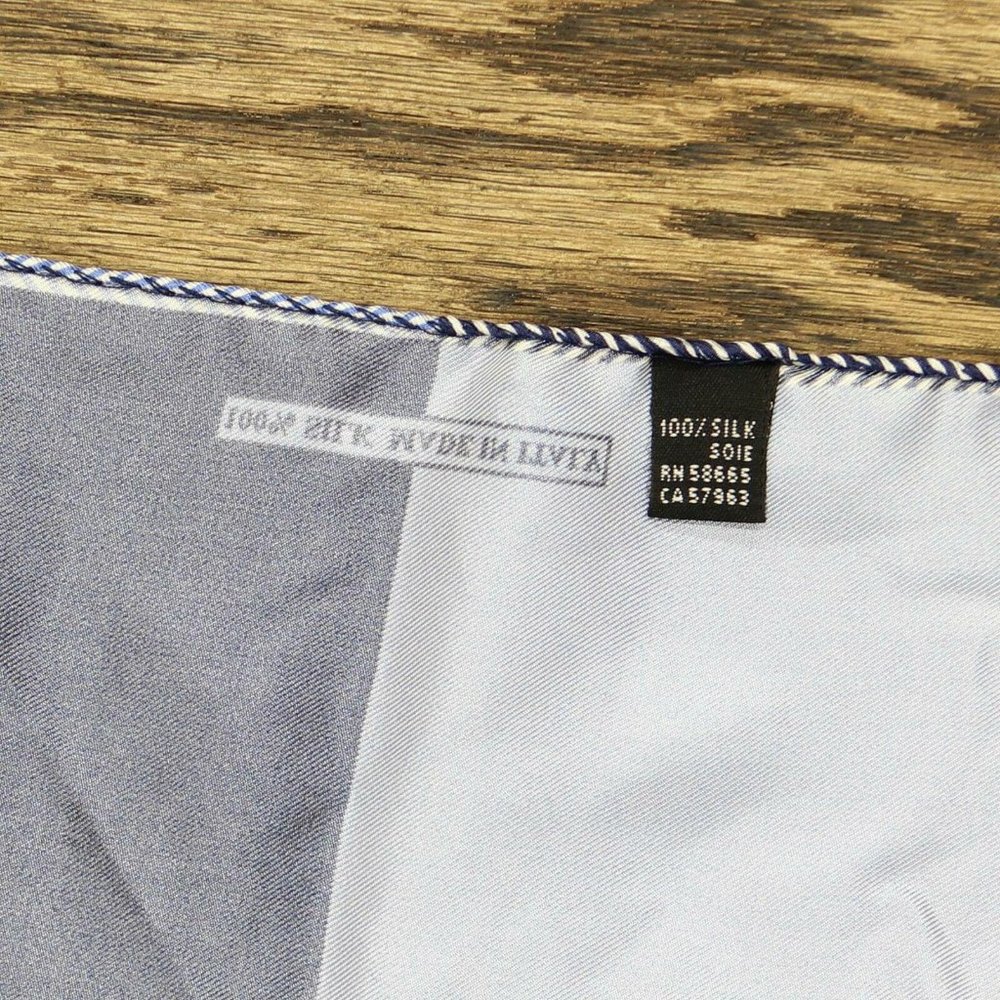 NEW Nordstrom Men's Five Panel Silk Pocket Square - Picture 6 of 6